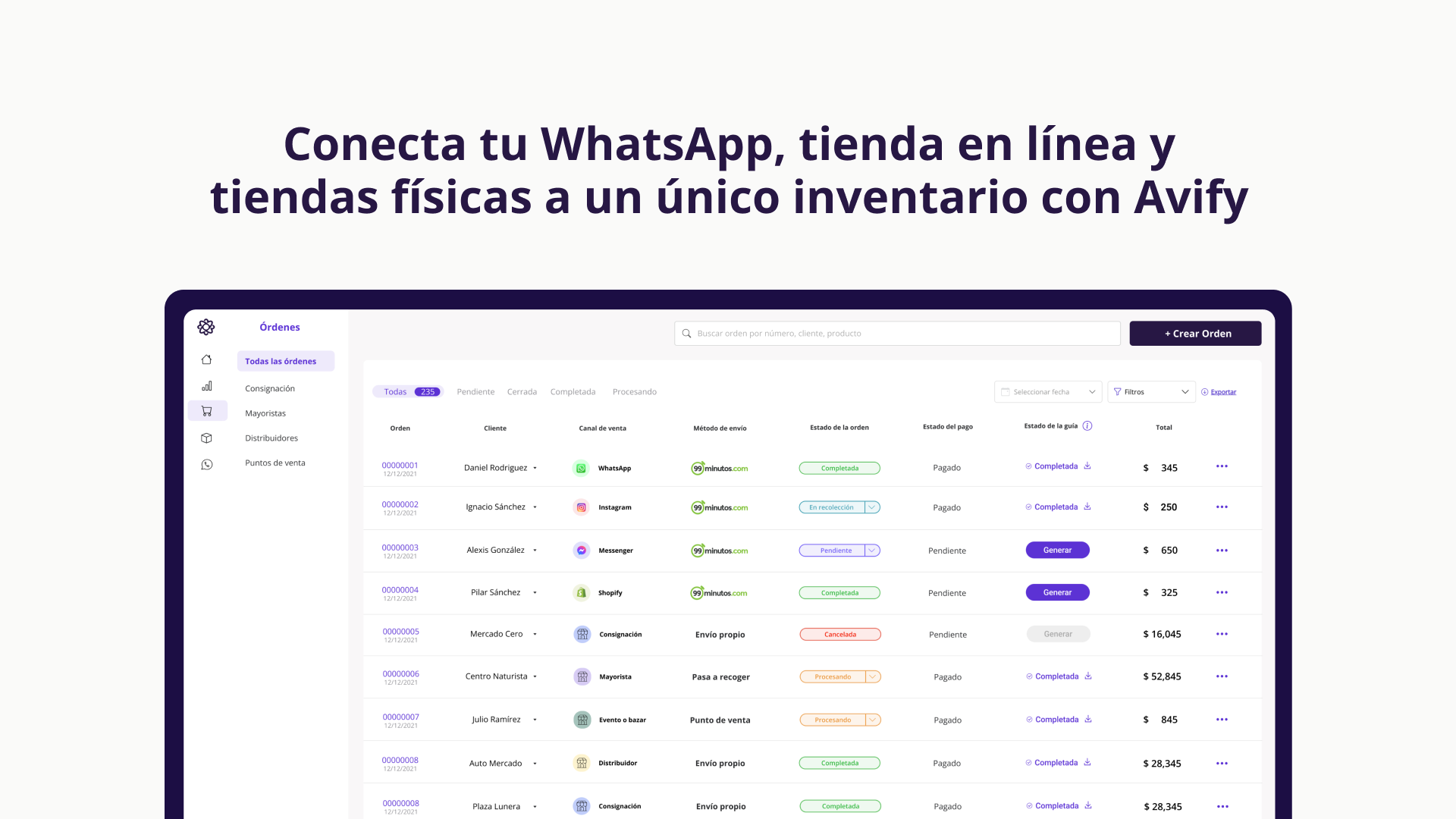 Avify - Conecta WhatsApp a tu inventario, tienda en línea y tiendas ...