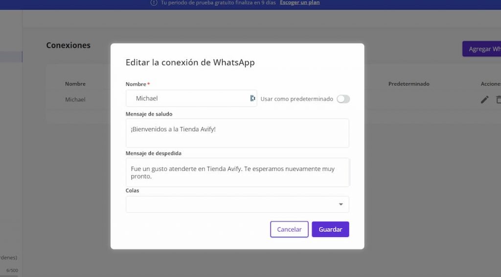 ¿Cómo conectar tu inventario de Avify con WhatsApp?