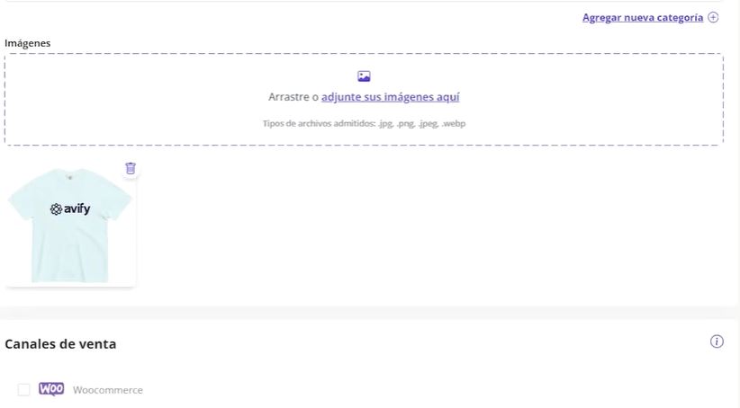 Paso a paso para crear productos variables en Avify