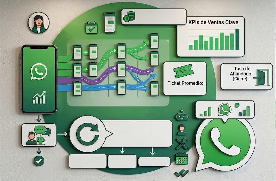 Cómo medir las ventas de tu equipo por WhatsApp